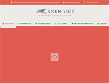 Tablet Screenshot of erenyatcilik.com